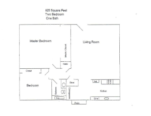 2bed 1bath