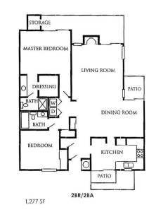 Clipper 2 bed : 2 bath