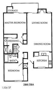 Schooner 2 bed : 2 bath